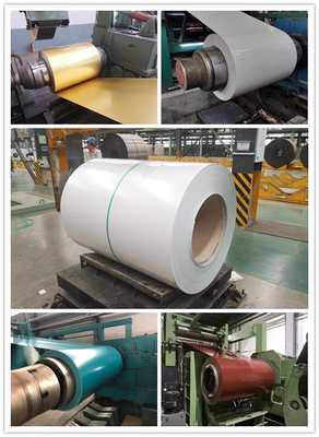 Tolerância ± 1% Tabela de escrita PPGI Z40-z275 15/5um bobinas de aço galvanizadas bobinas onduladas para material de construção de edifícios