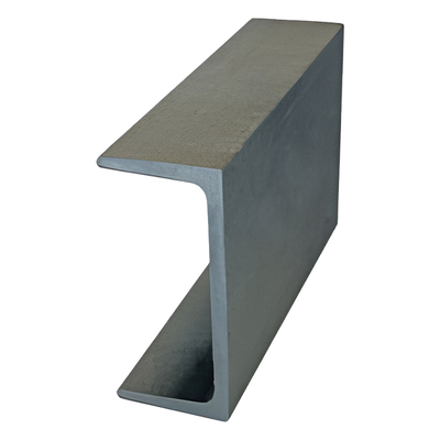 ASTM Q235 Q345 Ferro laminado a quente de canais em forma de viga U para facturação por peso real e serviço de processamento