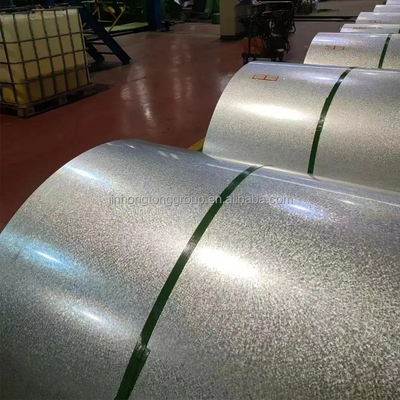 Construção Indústria de eletrodomésticos Galvalume bobina de aço 0,12-3,0 mm Espessura com padrão JIS e 55% de teor de alumínio