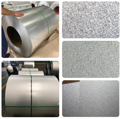 Peso da bobina 3-5 toneladas Galvalume bobina de aço para materiais de construção Norma AISI/ASTM/JIS/EN/GB
