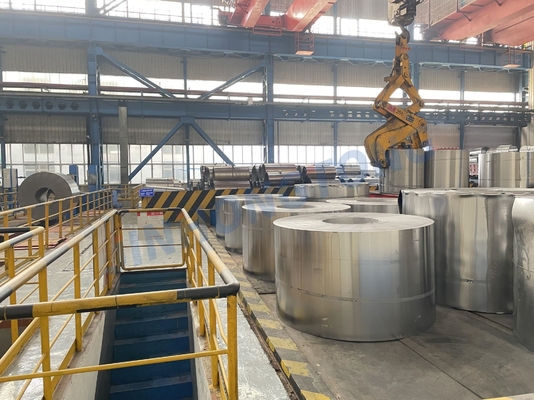 Materiais de construção laminados a frio bobina de aço inoxidável temperada faixa de aço carbono OEM para materiais e suprimentos de construção