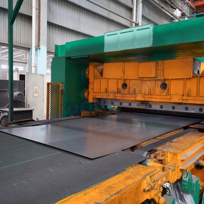 Passagem de pele 0,5 mm Espessura de metal folha de aço laminada a frio de alta precisão folha CR St12 Spcc Dc01 Material de construção 1-12M comprimento