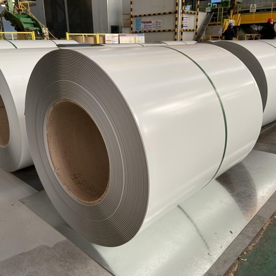 10-35 Microns Paint Top Prepainted Galvanized Steel Coils para construção flexível e durável