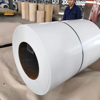 10-35 Microns Paint Top Prepainted Galvanized Steel Coils para construção flexível e durável