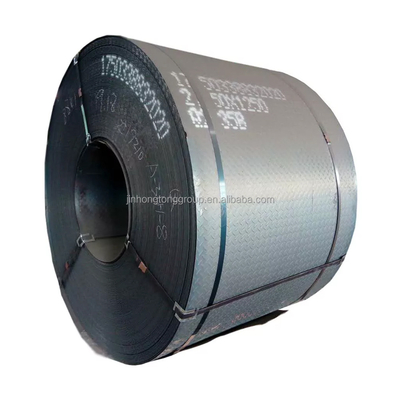 Cor Natural Espessura Q235 Rolante Quente Carbono Diamante Padrão de Aço Chaquered Folha resistente ao desgaste Placa de aço Antiderrapante Placas de aço bobina