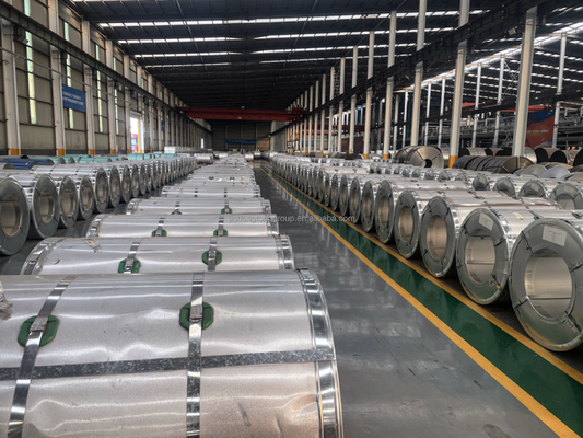Certificado SNI Chapa de aço revestida em liga de zinco a quente Z120 AZ120 AZ70 Z60 bobina de aço galvalume com óleo e não óleo