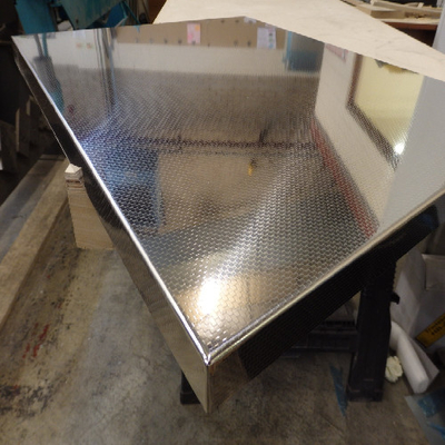 Técnica de soldadura Chapa laminada a frio de chapa de aço inoxidável, tira de bobina SS304 SUS 201 304 316 316L 409 1.4305 ASTM JIS DIN