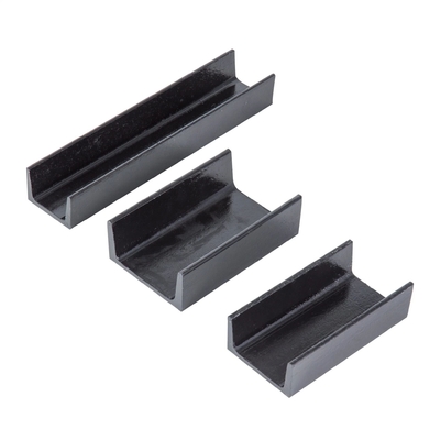 CIF/CFR/FOB/EX-WORK Term U-Channel Carbon Steel for Supporting System ASTM Standard Q235 Q345 SS400 0,8 mm-3,0 mm espessura