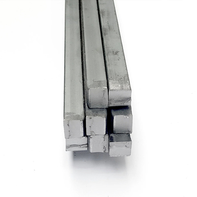 O fim Q235 Q345 SS400 material aço carbono Construção aço construção Barras quadradas com tolerância ± 3% e chamfering