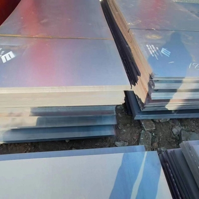SA516 ASTM A36 Q235 Chapa de aço carbono laminada a quente com carbono de cromo revestido de revestimento resistente ao desgaste