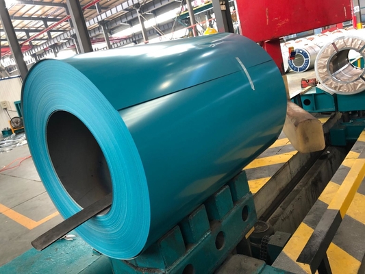 Largura personalizada RAL1014 PPGI bobinas de madeira grão impresso PPGI bobina de aço Dureza macia 0,3 * 1000c Prime Color Coated Strip