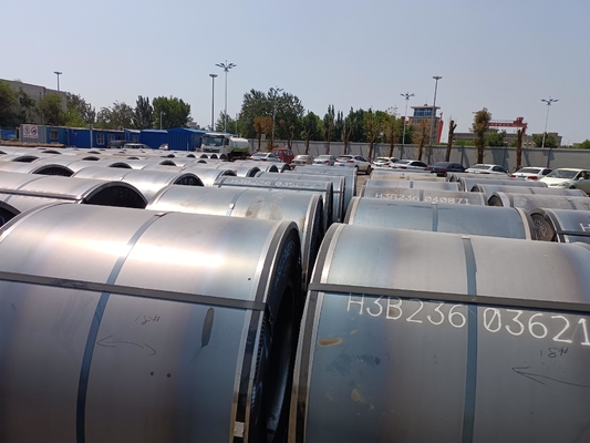 Q195 Q215 Q235 Q255 Q275 Q355 Ss400 Bobina laminada a quente de aço carbono com passagem de pele e BS EN GB AiSi ASTM DIN JIS