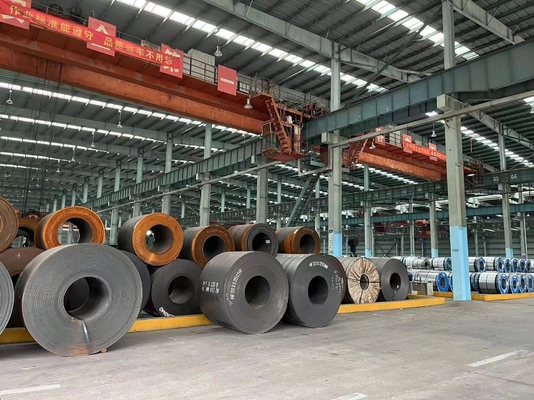 Não ligado Astm A36 A53 Q195 S235jr Q235 Q345 2mm 4mm 6mm 10mm Skin Pass Black Roll Hot Rolled Mild Ms Carbon Steel Coil