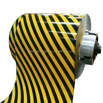 PPGL Chapa de ferro galvanizado revestida por cor PPGI TDC51D Z Bobina de aço pré-pintada para serviço de processamento de comprimento de perfuração