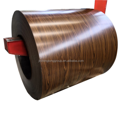 PPGL Chapa de ferro galvanizado revestida por cor PPGI TDC51D Z Bobina de aço pré-pintada para serviço de processamento de comprimento de perfuração