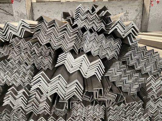 Aço galvanizado de ângulo de imersão a quente/Ângulo de aço Tamanhos de ferro/Barras de ângulo de aço por kg em peso teórico para faturação