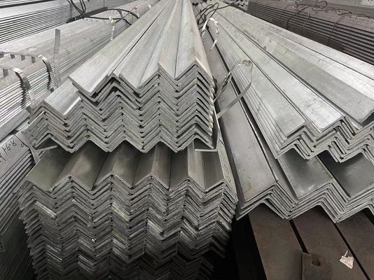 Aço galvanizado de ângulo de imersão a quente/Ângulo de aço Tamanhos de ferro/Barras de ângulo de aço por kg em peso teórico para faturação