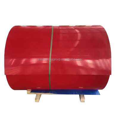 SGCC/CGCC Grade Color Coated Steel Coil para aplicações industriais Largura 600-1250MM ID de bobina 508/610mm Fabricado