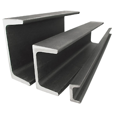 Q235/Q345/SS400/Q420/Q460/S235JR Estrutura por encomenda Galvanizado C Canal Aço em forma de U Canal de aço não perfurado 2024