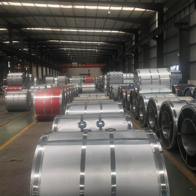 Chapa de aço galvanizado em bobinas SGCC/CGCC/DX51D/Q195/Q235/Q345 com revestimento de zinco Z60 Z275