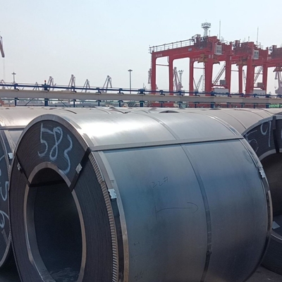 BS EN GB AiSi ASTM DIN JIS Standard Hot-rolled Steel Coil para construção e tolerância ± 1%