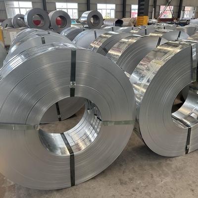DX51D Z Spangle Regular Hot Dip Galvanized Steel Coil Gi Coils Z275 para Chapas de Teado de Aço de Carbono Materiais de Construção