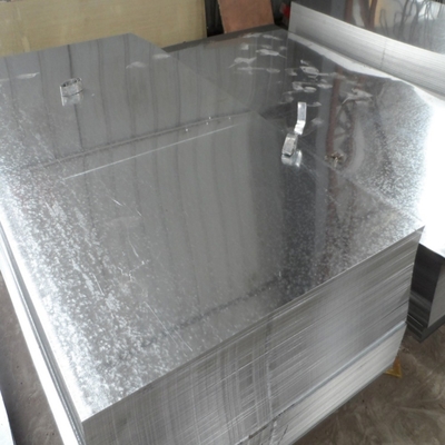 1220 * 2440 MM Chapa de aço galvanizado 0.1-8 mm Espessura para construção de material de construção