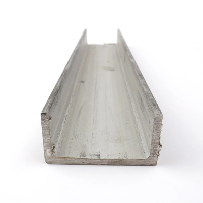 Canais de aço inoxidável laminado a frio personalizáveis com perfil tipo U com acabamento de superfície TSHS/2B/THS/2D/BA/2BB/No.3