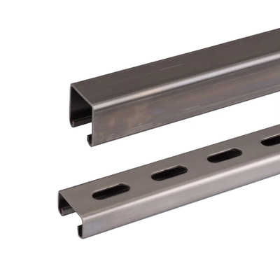 Canais de aço inoxidável laminado a frio personalizáveis com perfil tipo U com acabamento de superfície TSHS/2B/THS/2D/BA/2BB/No.3