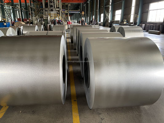 0.8mm rolante a frio galvanizado de ferro e aço bobina de metal galvalume bobina tiras GI aço galvanizado Z275 com certificado JIS