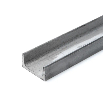 Alta precisão MS U Canal de aço 100 * 50 * 5mm Mild SS aço C canais com TSHS / 2B acabamento