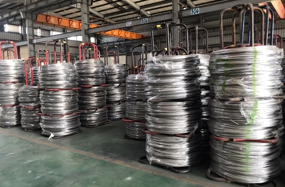 Preço baixo fio de soldagem de aço inoxidável 7 * 7 2,5 mm Nylon PVC plástico revestido SS fio de corda na China
