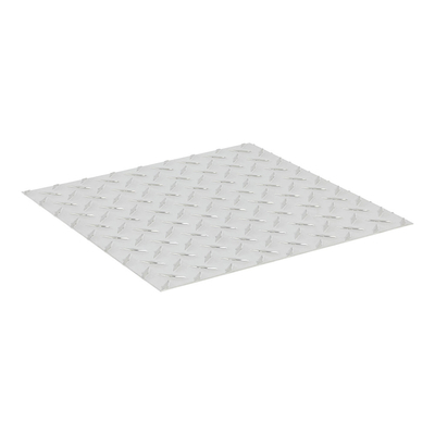 Alta resistência 6mm 10mm Chackered Aluminum Sheet 6061 6063 6082 6A02 Aluminum Checker Plate para estrutura