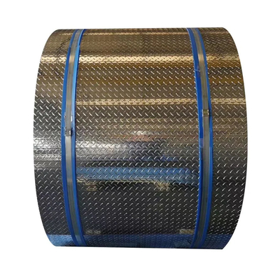 Alta resistência 6mm 10mm Chackered Aluminum Sheet 6061 6063 6082 6A02 Aluminum Checker Plate para estrutura