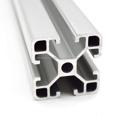 Outlet de fábrica Profil de alumínio revestido de branco Profil de liga 6061 6063 t slot Profissionais de alumínio padrão para a indústria