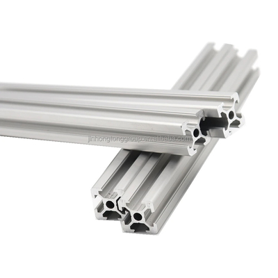 Outlet de fábrica Profil de alumínio revestido de branco Profil de liga 6061 6063 t slot Profissionais de alumínio padrão para a indústria