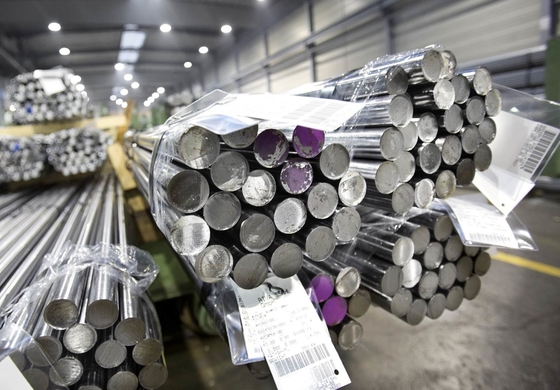 ASTM A572 Barras de aço com baixo teor de carbono de diâmetro entre 4 mm e 800 mm