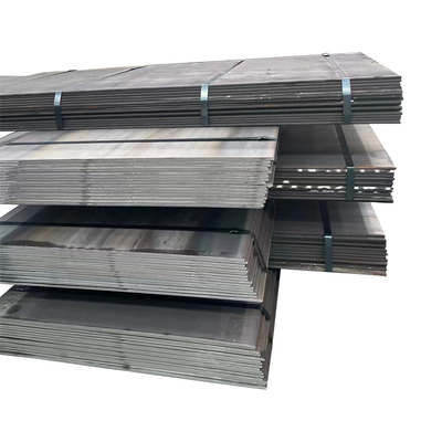 Boa qualidade ASTM A36 SS400 Q235 Q345 Q355 Chapa de aço carbono laminada a quente para construção de edifícios