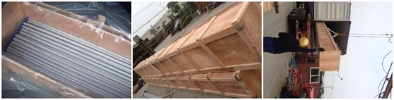 ASTM 301 302 304 305 304L 316 316L tubos de aço inoxidável industriais laminados a quente