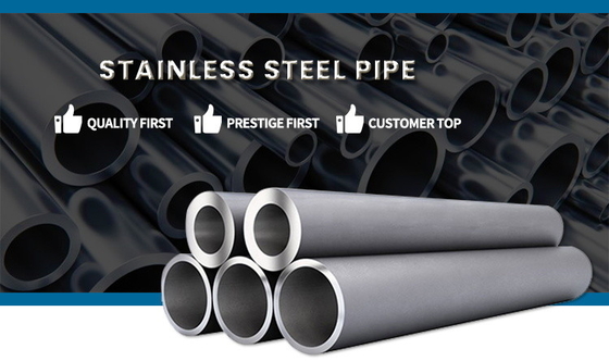ASTM 301 302 304 305 304L 316 316L tubos de aço inoxidável industriais laminados a quente