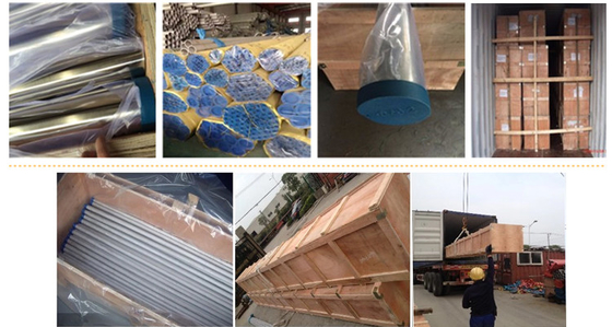 ASTM 301 302 304 305 304L 316 316L tubos de aço inoxidável industriais laminados a quente
