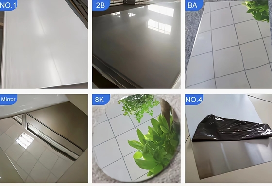 Chapa de aço inoxidável para estruturas de construção