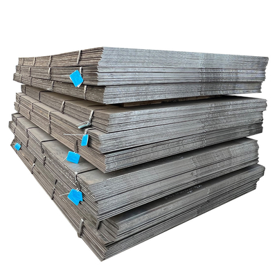 3 mm A283 A36 5160 Ss400 St37 Ah36 Chapa de aço leve de qualidade marinha S235jr Chapa de aço de carbono laminada a quente