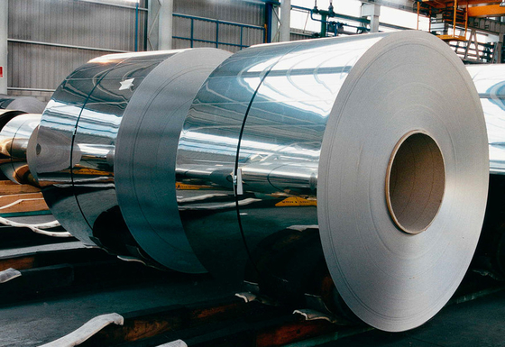 Fabricante 2b Ba n.o 1 n.o 4 Hl 8K laminado a frio 201 304 304L 316 316 316L 309S 310S 321 430 2205 904L bobina de rolos de aço inoxidável