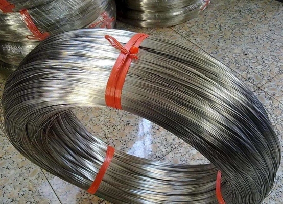 Cabos de aço inoxidável de 0,15-3 mm, de linha reta de aço inoxidável, de linha reta de aço inoxidável, de série 302 304 316 400