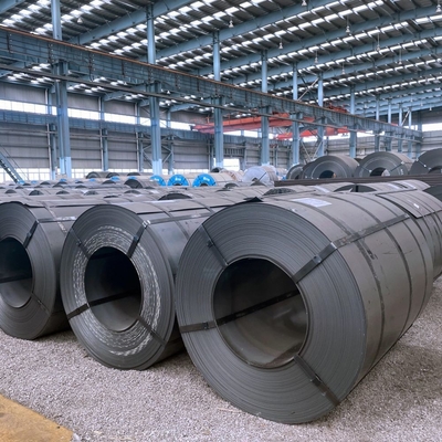 Preço de fábrica Astm A36 A283 A387 Q235 Q345 S235jr Bobina de aço carbono laminada a quente por tonelada