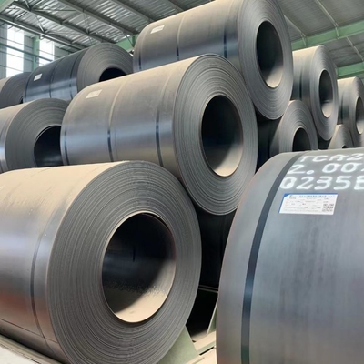 Astm A36 Grade 12mm 16mm Ms Carbon Iron Coil S235jr Hr Coils de aço laminados a quente para trocador de calor