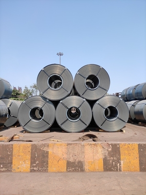 Bobina de voz preto até fibra de vidro Material F Cr Rolo de aço com tiras de aço Bobina de aço carbono laminada a quente 25-30 toneladas
