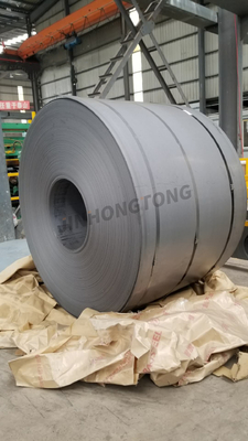 Fornecimento directo de fábrica Decantação e lubrificação 0,9 mm 1,7 mm 1000 mm largura 1500 mm bobina de aço carbono preço em quente bobina de aço