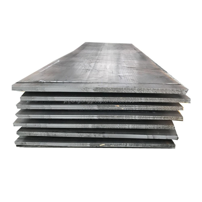 ASTM A572 A36 Q235 Q345 80 mm Ss400 S275jr hrc Ms Placa de aço leve de carbono laminada a quente Ss355jr St37 Metal de ferro preto